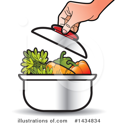 Royalty-Free (RF) Cooking Clipart Illustration by Lal Perera - Stock Sample #1434834