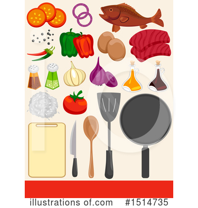 Royalty-Free (RF) Cooking Clipart Illustration by BNP Design Studio - Stock Sample #1514735