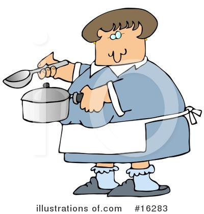 Royalty-Free (RF) Cooking Clipart Illustration by djart - Stock Sample #16283