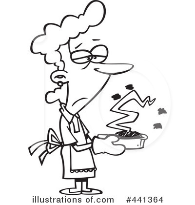 Royalty-Free (RF) Cooking Clipart Illustration by toonaday - Stock Sample #441364