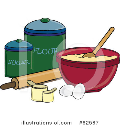 Royalty-Free (RF) Cooking Clipart Illustration by Pams Clipart - Stock Sample #62587