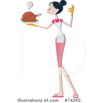 Royalty-Free (RF) Cooking Clipart Illustration by BNP Design Studio - Stock Sample #74205
