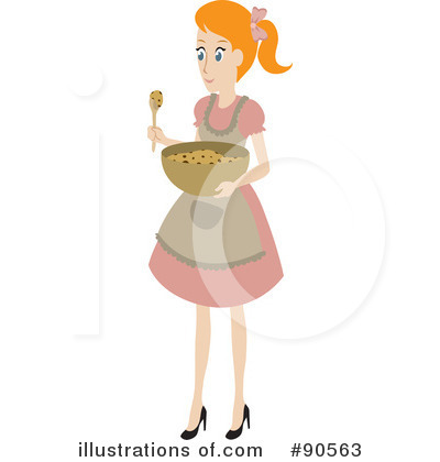 Royalty-Free (RF) Cooking Clipart Illustration by Rosie Piter - Stock Sample #90563