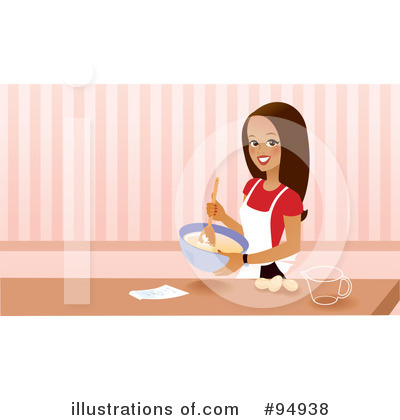 Royalty-Free (RF) Cooking Clipart Illustration by Monica - Stock Sample #94938