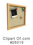 Cork Board Clipart #26019 by KJ Pargeter