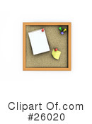 Cork Board Clipart #26020 by KJ Pargeter