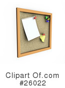 Cork Board Clipart #26022 by KJ Pargeter