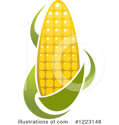 Royalty-Free (RF) Corn Clipart Illustration by Vector Tradition SM - Stock Sample #1223148