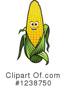 Corn Clipart #1238750 by Vector Tradition SM