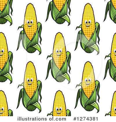 Royalty-Free (RF) Corn Clipart Illustration by Vector Tradition SM - Stock Sample #1274381