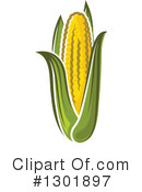 Corn Clipart #1301897 by Vector Tradition SM