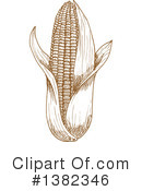 Corn Clipart #1382346 by Vector Tradition SM