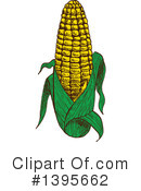 Corn Clipart #1395662 by Vector Tradition SM