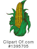 Corn Clipart #1395705 by Vector Tradition SM