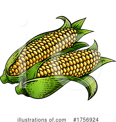 Royalty-Free (RF) Corn Clipart Illustration by AtStockIllustration - Stock Sample #1756924
