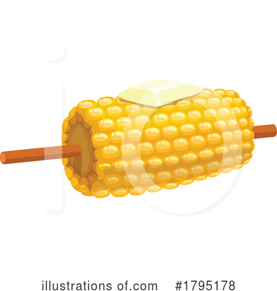 Corn Clipart #1795178 by Vector Tradition SM