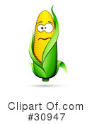 Corn Clipart #30947 by beboy