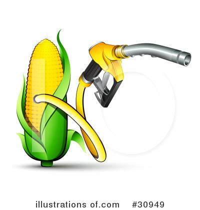 Royalty-Free (RF) Corn Clipart Illustration by beboy - Stock Sample #30949
