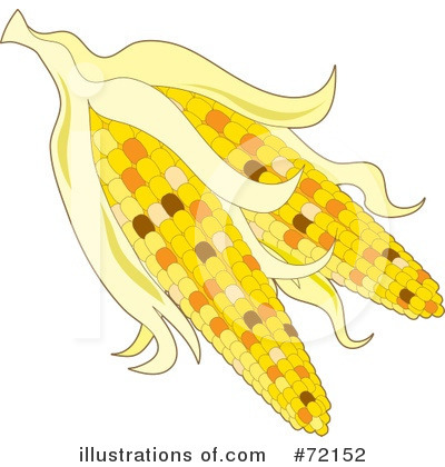 Royalty-Free (RF) Corn Clipart Illustration by Maria Bell - Stock Sample #72152