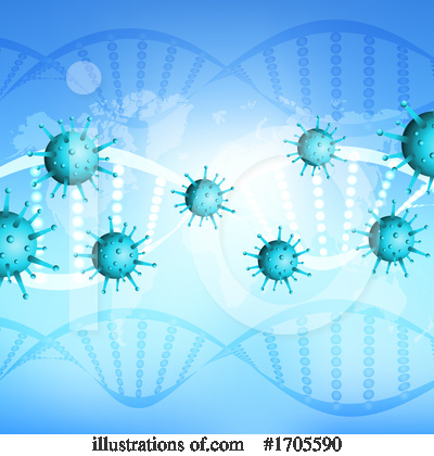Royalty-Free (RF) Coronavirus Clipart Illustration by KJ Pargeter - Stock Sample #1705590