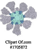 Coronavirus Clipart #1705872 by patrimonio