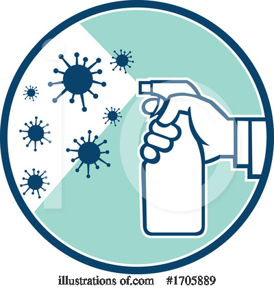 Royalty-Free (RF) Coronavirus Clipart Illustration by patrimonio - Stock Sample #1705889