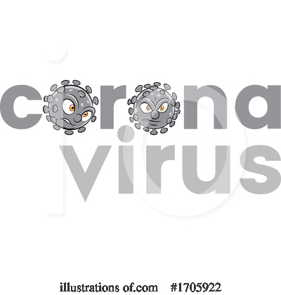 Royalty-Free (RF) Coronavirus Clipart Illustration by cidepix - Stock Sample #1705922