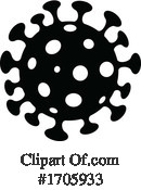 Coronavirus Clipart #1705933 by cidepix