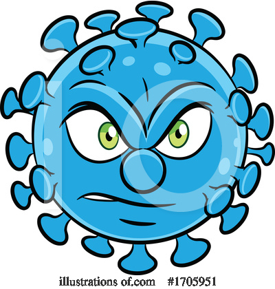 Royalty-Free (RF) Coronavirus Clipart Illustration by cidepix - Stock Sample #1705951