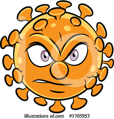 Royalty-Free (RF) Coronavirus Clipart Illustration by cidepix - Stock Sample #1705953