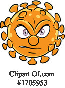 Coronavirus Clipart #1705953 by cidepix