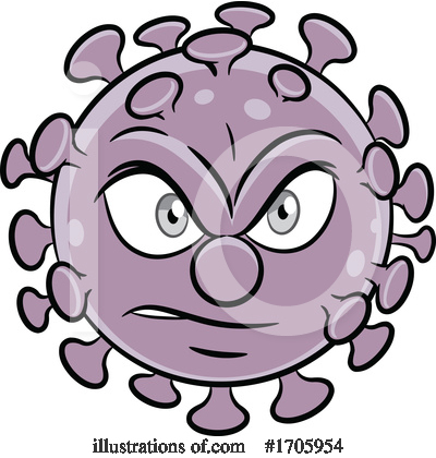 Royalty-Free (RF) Coronavirus Clipart Illustration by cidepix - Stock Sample #1705954