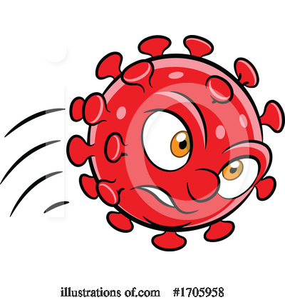 Royalty-Free (RF) Coronavirus Clipart Illustration by cidepix - Stock Sample #1705958