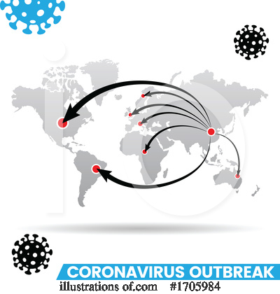 Royalty-Free (RF) Coronavirus Clipart Illustration by cidepix - Stock Sample #1705984