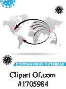 Coronavirus Clipart #1705984 by cidepix
