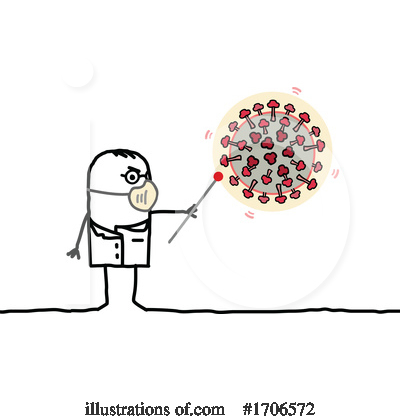 Coronavirus Clipart #1706572 by NL shop