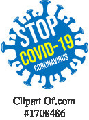 Coronavirus Clipart #1708486 by Domenico Condello