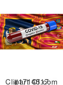 Coronavirus Clipart #1714517 by stockillustrations