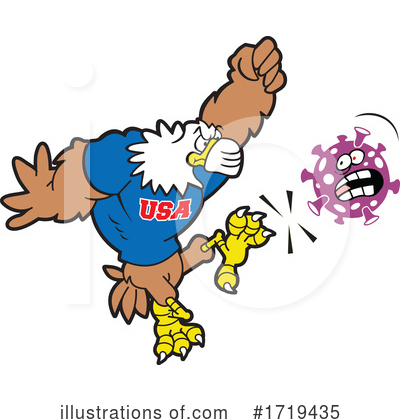 American Eagle Clipart #1719435 by Johnny Sajem