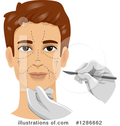 Royalty-Free (RF) Cosmetic Surgery Clipart Illustration by BNP Design Studio - Stock Sample #1286662
