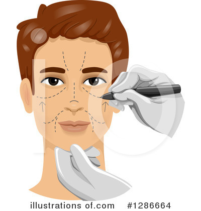 Royalty-Free (RF) Cosmetic Surgery Clipart Illustration by BNP Design Studio - Stock Sample #1286664