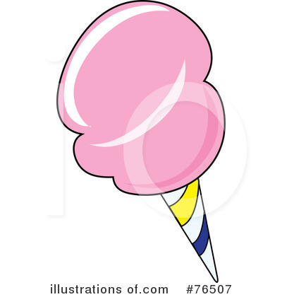 Royalty-Free (RF) Cotton Candy Clipart Illustration by Pams Clipart - Stock Sample #76507