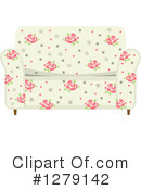 Couch Clipart #1279142 by BNP Design Studio