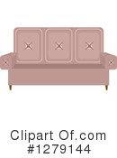 Couch Clipart #1279144 by BNP Design Studio