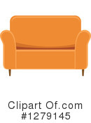 Couch Clipart #1279145 by BNP Design Studio