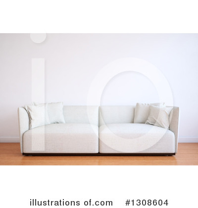 Royalty-Free (RF) Couch Clipart Illustration by Mopic - Stock Sample #1308604