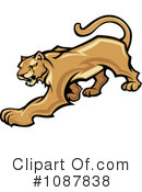 Cougar Clipart #1087838 by Chromaco