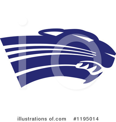 Royalty-Free (RF) Cougar Clipart Illustration by Johnny Sajem - Stock Sample #1195014