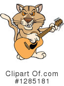 Cougar Clipart #1285181 by Dennis Holmes Designs
