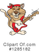 Cougar Clipart #1285182 by Dennis Holmes Designs